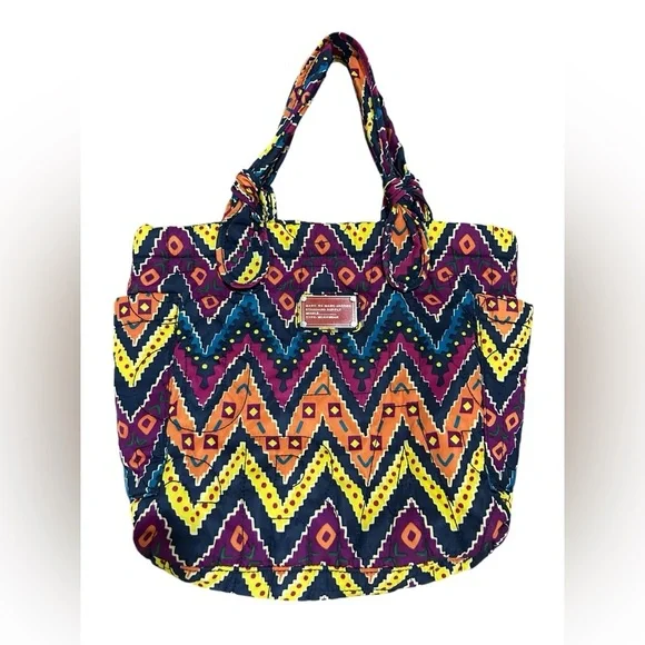 【関税&送料込】Marc Jacobs Multicolor Fabric Shopping Bag Marc By Marc Jacobs | Bags | Marc Jacobs Multicolor Nylon